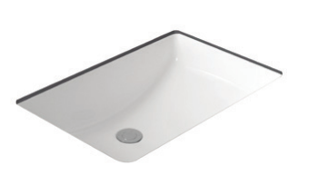 ARCHITECTURA Undermount Bathroom Sink, 18 3/4"