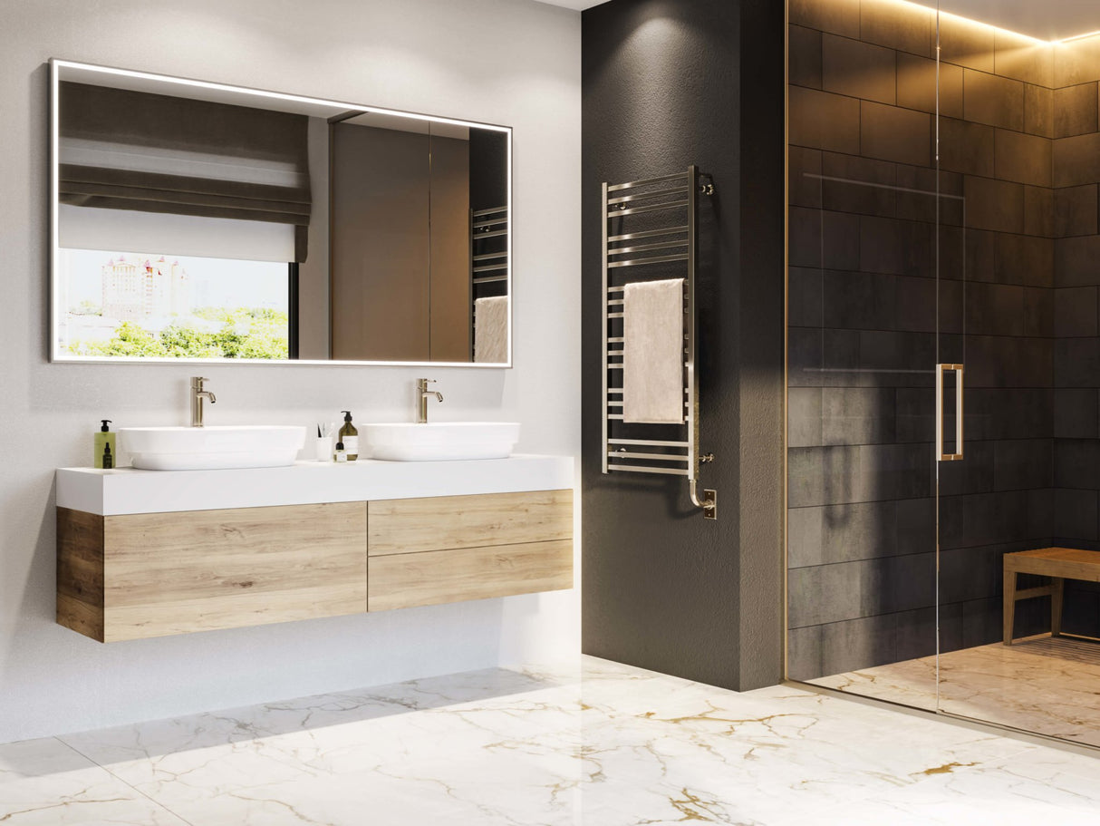 19.5"x64" Tuzio Avento Towel Warmer