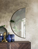 Halfmoon 20.5" W x 40" H x 1" D