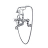 Edwardian Exposed Wall-mount Tub Filler