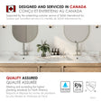 Single Handle 9 11/16" Pull Down Dual Function Bathroom Faucet