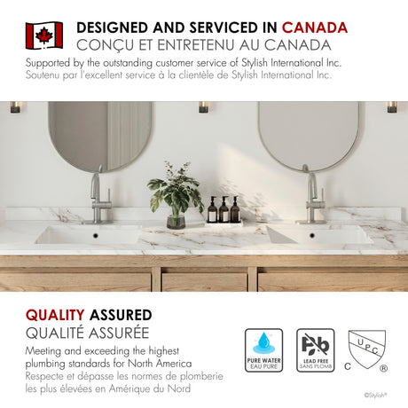 Single Handle 9 11/16" Pull Down Dual Function Bathroom Faucet