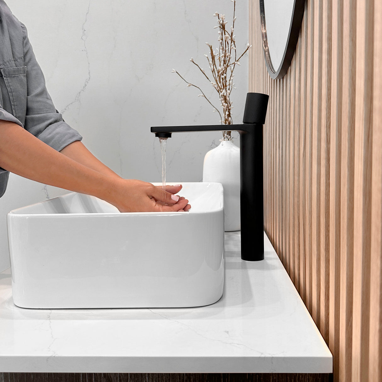 Nessa Single Handle 12 1/2" Vessel Bathroom Faucet