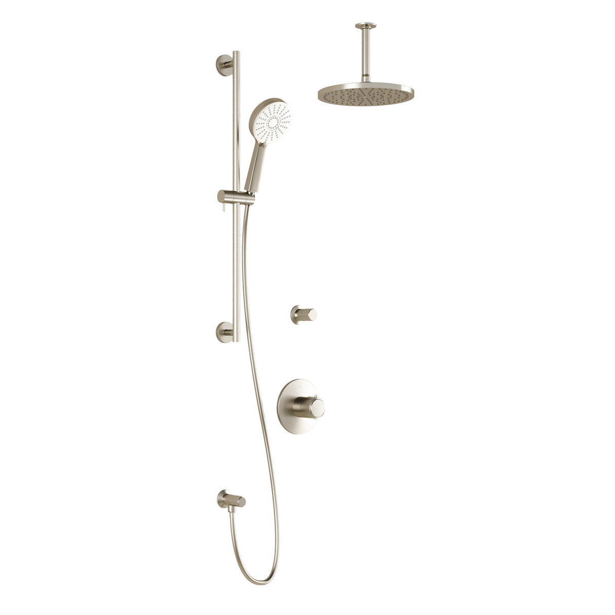 CIT  T2 PLUS : AQUATONIK T/P Shower System with Vertical Ceiling Arm