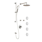 CIT  T375 PLUS : Thermostatic Shower System with Wallarm