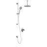 CIT  TCD1 : AQUATONIK T/P Coaxial Shower System with Vertical Ceiling Arm