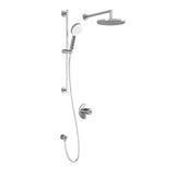 CIT  TCD1 PLUS (Valve Not Included) : AQUATONIK T/P Coaxial Shower System with Wallarm