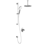 CIT  TCD1 PLUS : AQUATONIK T/P Coaxial Shower System with Vertical Ceiling Arm