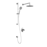 CIT  TCD1 (Valve Not Included) : AQUATONIK T/P Coaxial Shower System with Wallarm