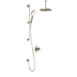 CIT  TCD1 PLUS (Valve Not Included) : AQUATONIK T/P Coaxial Shower System with Vertical Ceiling Arm