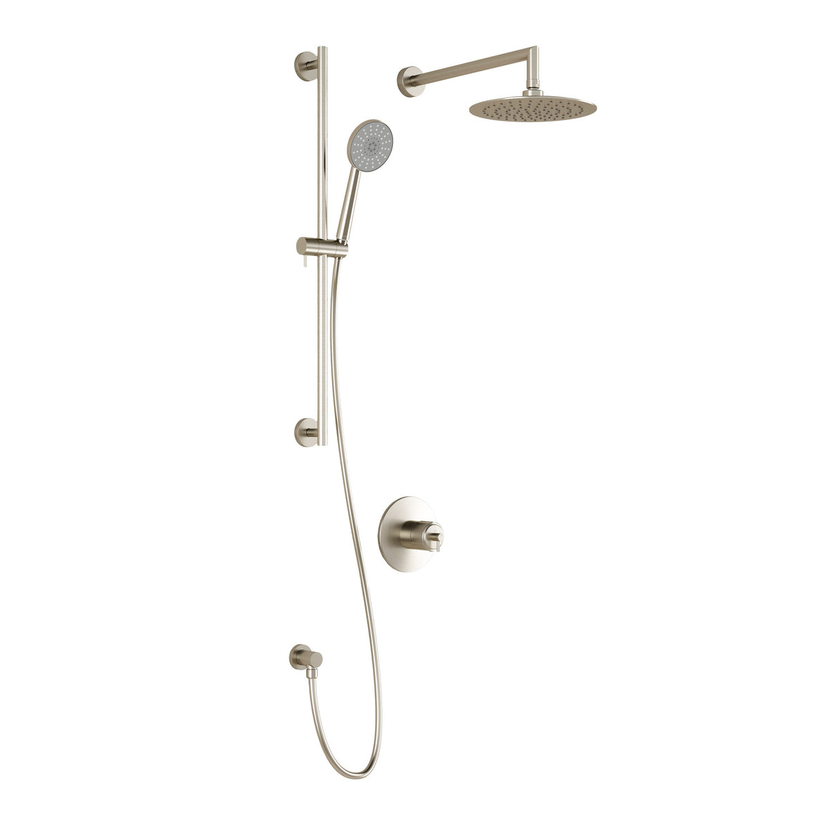 CIT  TCD1 : AQUATONIK T/P Coaxial Shower System with Wallarm