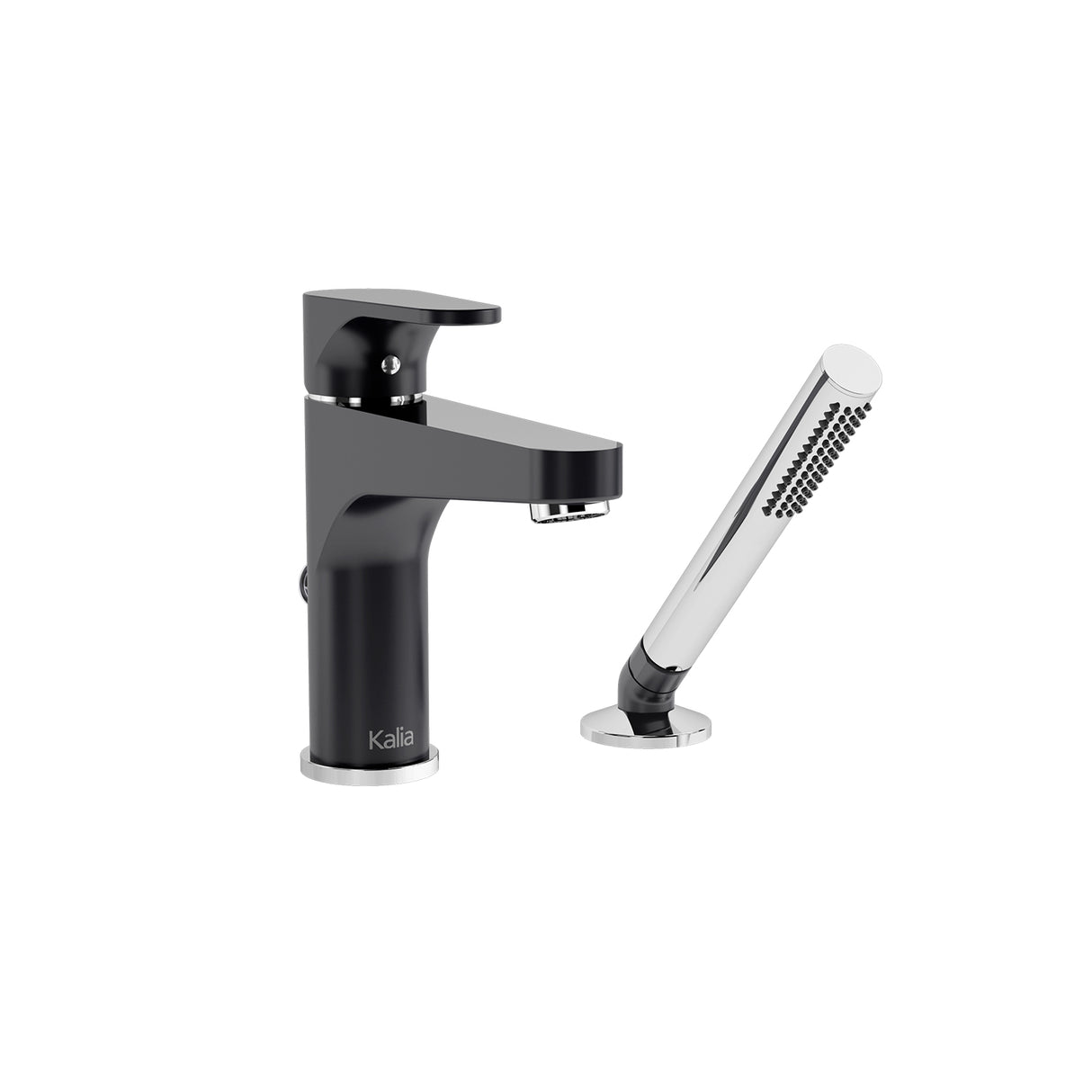 KONTOUR 2-Piece Deckmount Tub Filler with Handshower