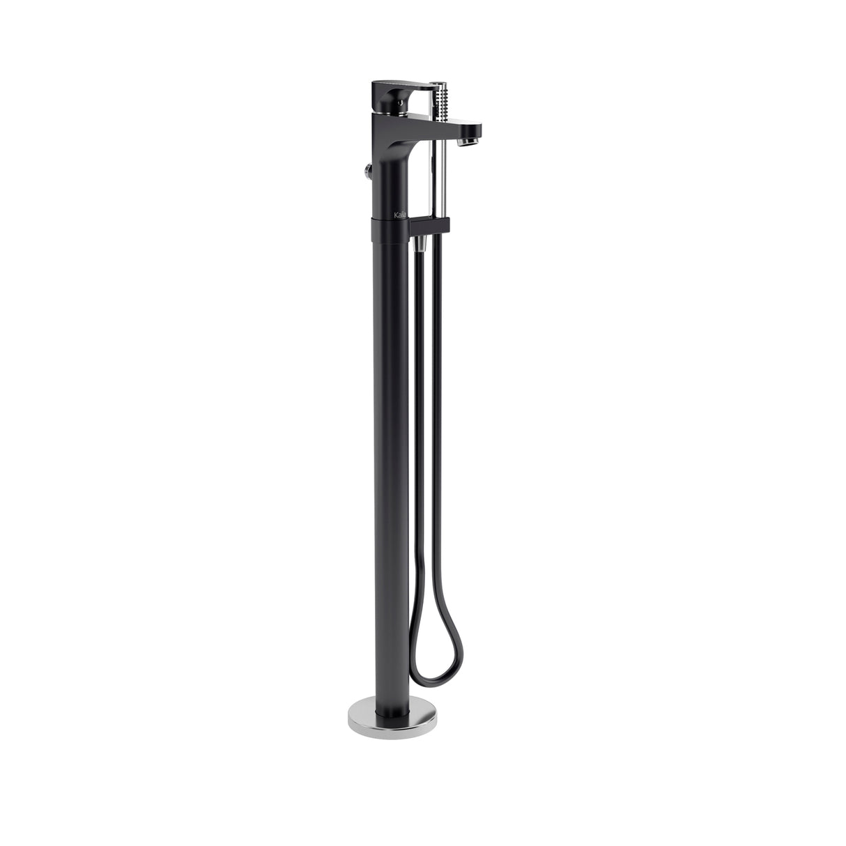KONTOUR Floormount Tub Filler with Handshower