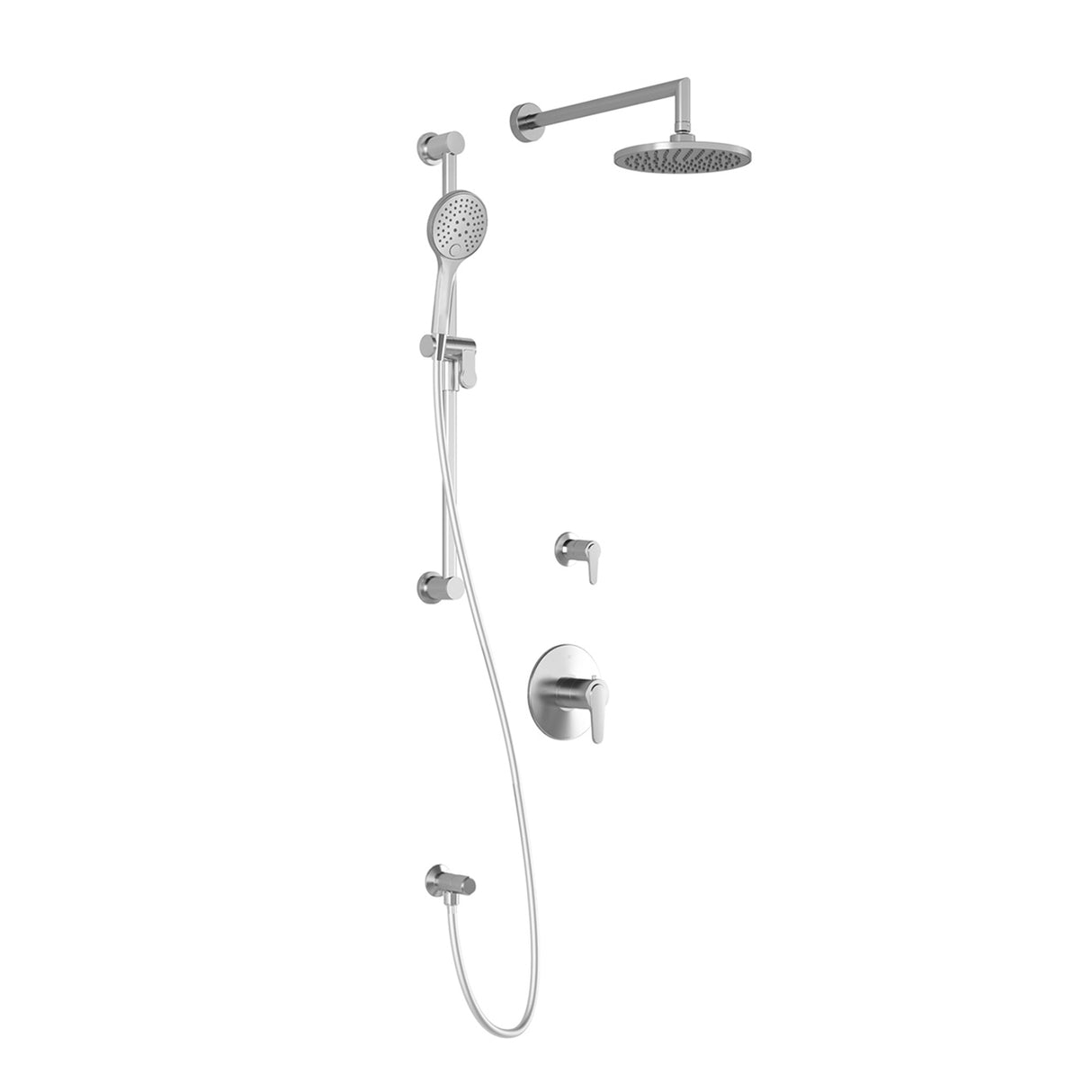KONTOUR T2 : AQUATONIK T/P Shower System with Wallarm