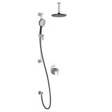 KONTOUR TCD1 : AQUATONIK T/P Coaxial Shower System with Vertical Ceiling Arm