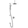 KONTOUR TCD1 : AQUATONIK T/P Coaxial Shower System with Vertical Ceiling Arm