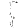 KONTOUR TCD1 (Valve Not Included) : AQUATONIK T/P Coaxial Shower System with Wallarm