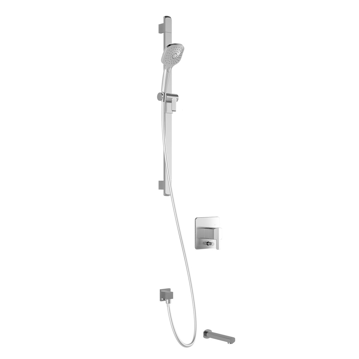 GRAFIK PB2 (Valve Not Included) : Pressure Balance Tub and Shower System Chrome