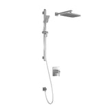 GRAFIK TCD1 PREMIA (Valve Not Included) : AQUATONIK T/P Coaxial Shower System with Wallarm Chrome/Black