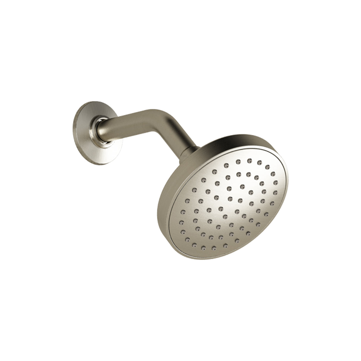 CIT  117mm (45/8 inches) Showerhead and 153mm (6 inches) 45 Degrees Wallarm