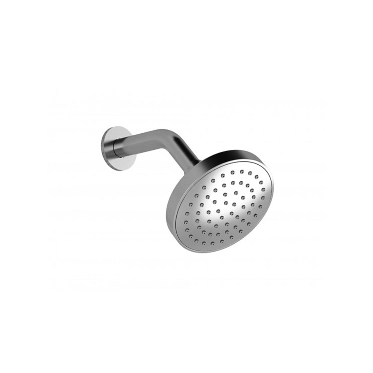 KONTOUR/GRAFIK 117mm (4 5/8 inches) Showerhead and 153mm (6 inches) 45 Degrees Wallarm Chrome