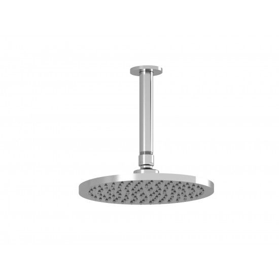KONTOUR PLUS 254mm (10 inches) Rainhead and 153mm (6 inches) Vertical Ceiling Arm Chrome