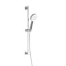 CIT PLUS 2-Jet Handshower, Wallbar and 60 inches Flexible and Soft PVC Hose Assembly