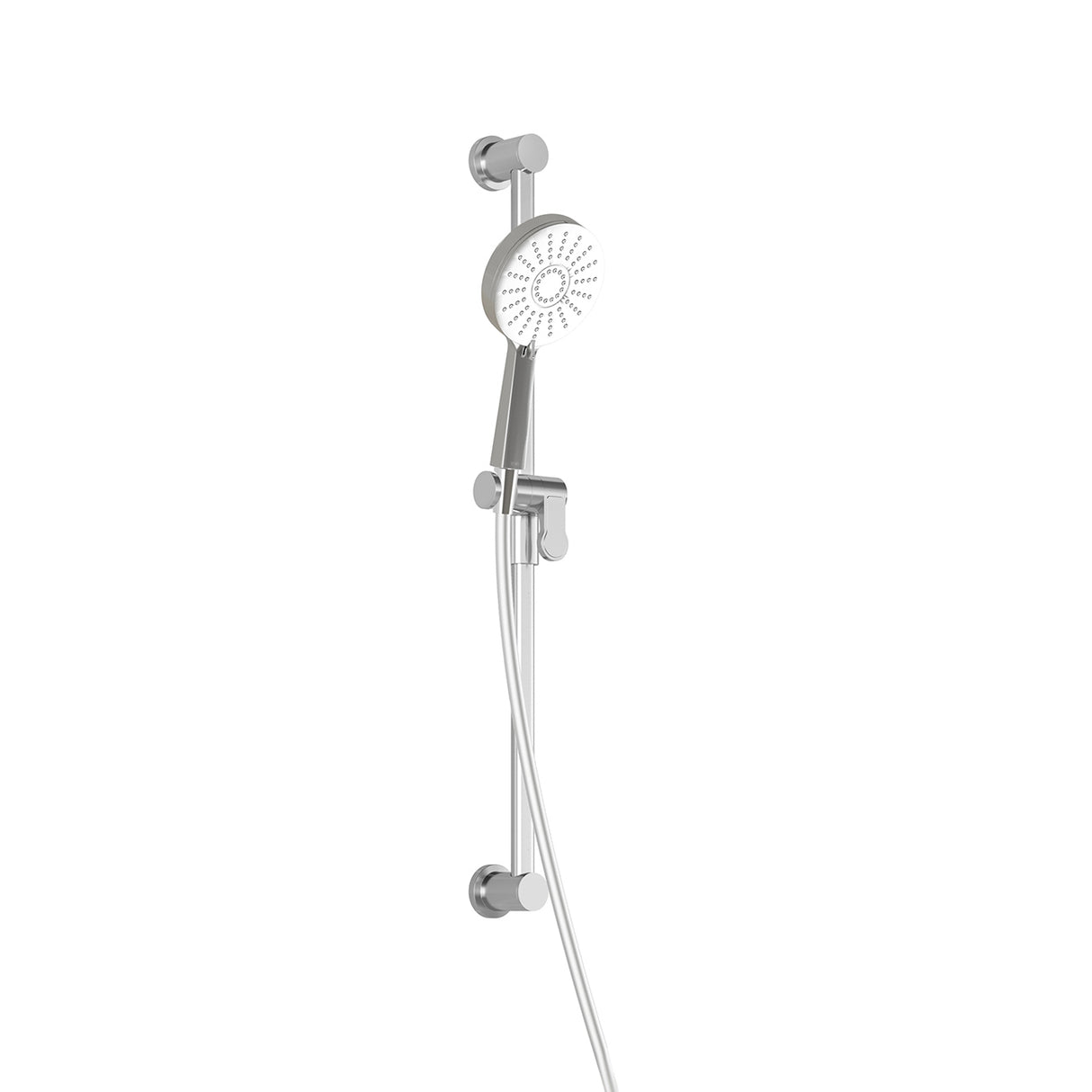 KONTOUR PLUS 2-Jet Handshower, Wallbar and 60 inches Flexible and Soft PVC Hose Assembly Chrome