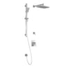 GRAFIK TD2 PREMIA (Valves Not Included) : AQUATONIK T/P Shower System with Wallarm