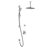 GRAFIK TD2 PREMIA (Valves Not Included) : AQUATONIK T/P Shower System Vertical Ceiling Arm