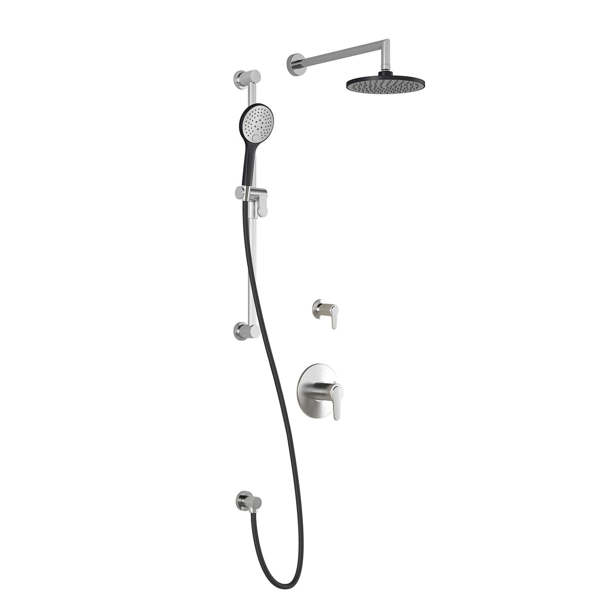 KONTOUR TD2 : AQUATONIK T/P Shower System with Wallarm