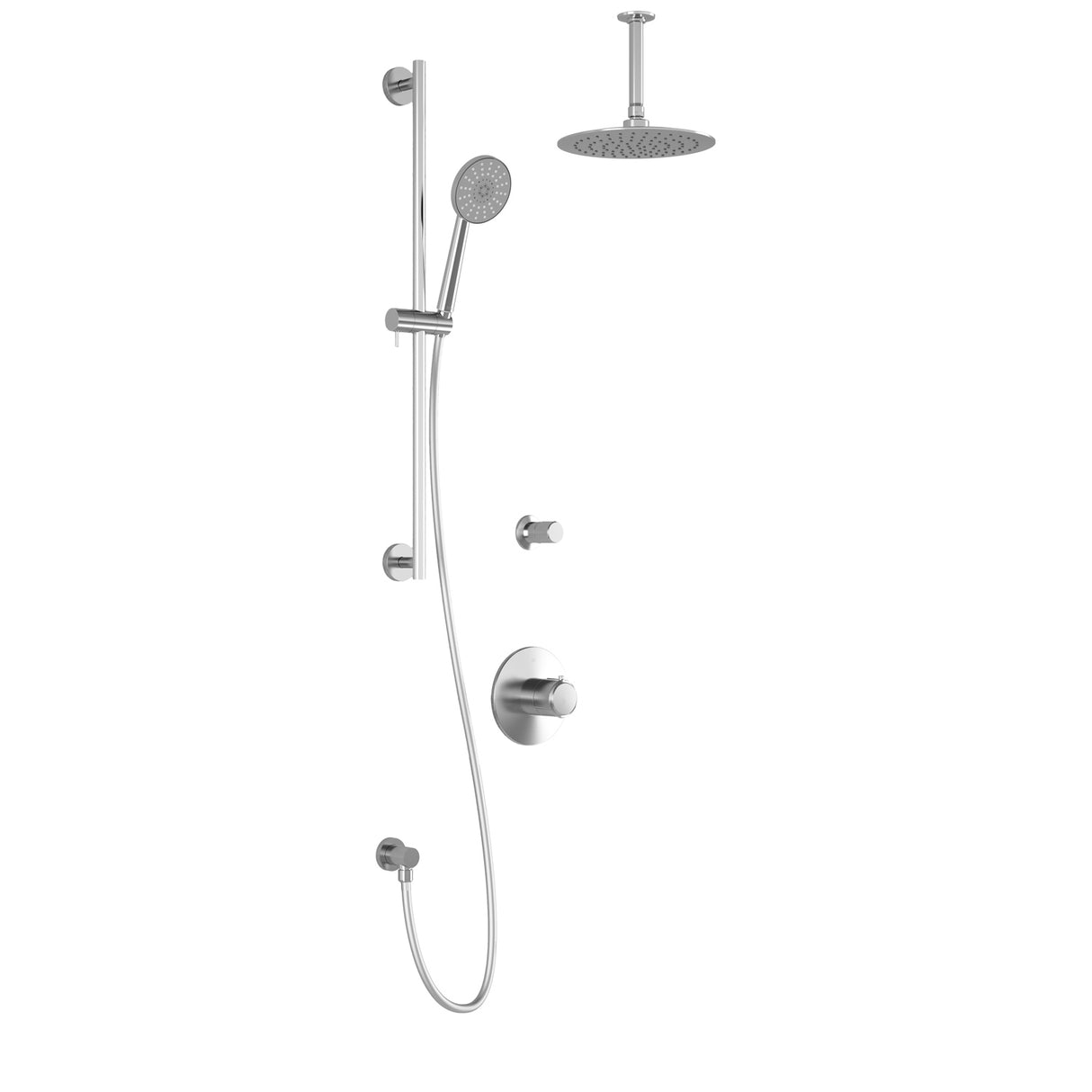 CIT  TD2 : AQUATONIK T/P Shower System with Vertical Ceiling Arm