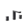 GRAFIK Widespread Lavatory Faucet with Push Drain With Overflow
