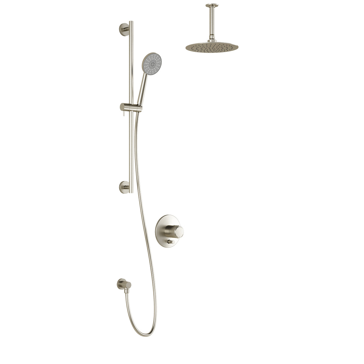CIT PB4 : Pressure Balance Shower System Vertical Ceiling Arm