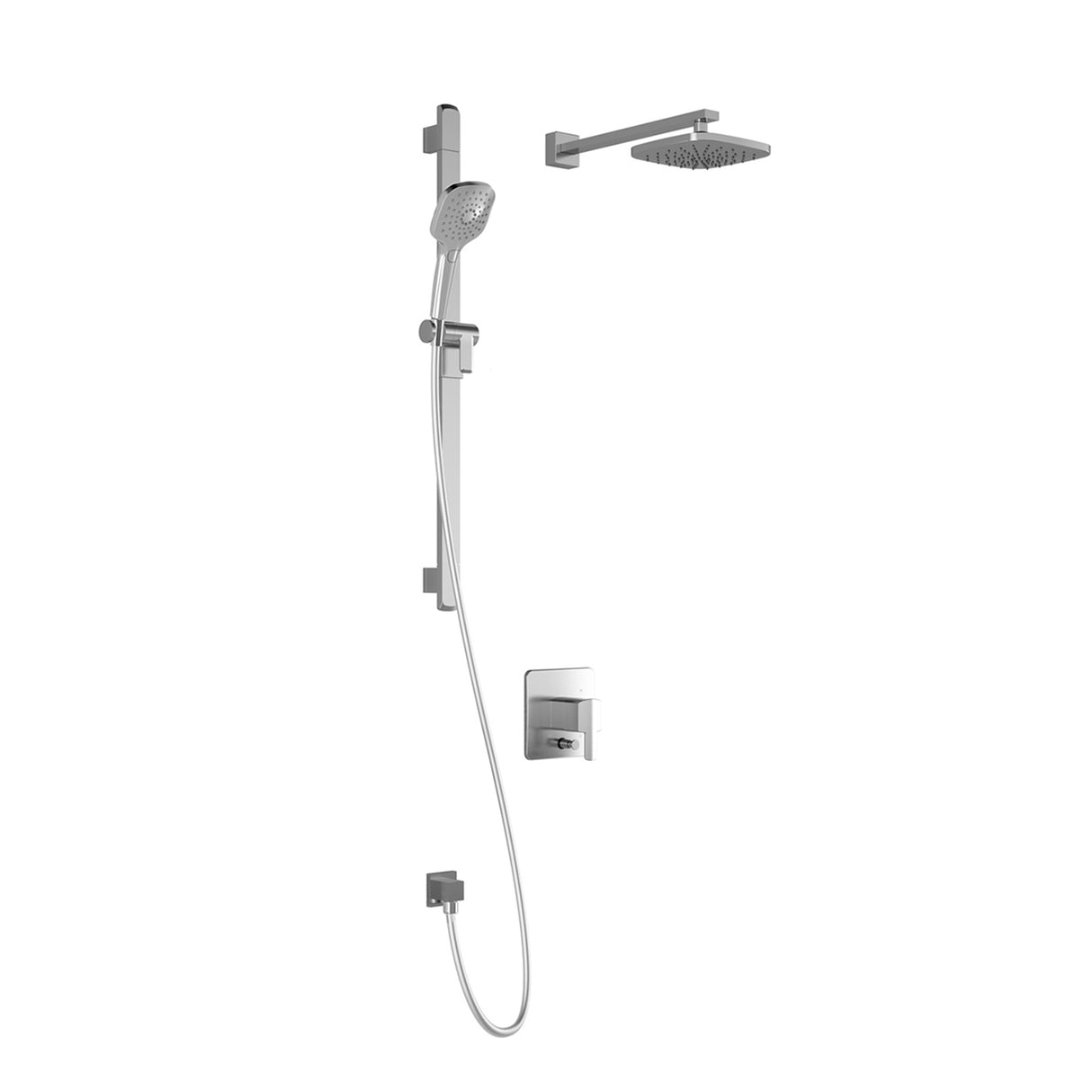 GRAFIK PB4 : Pressure Balance Shower System Chrome