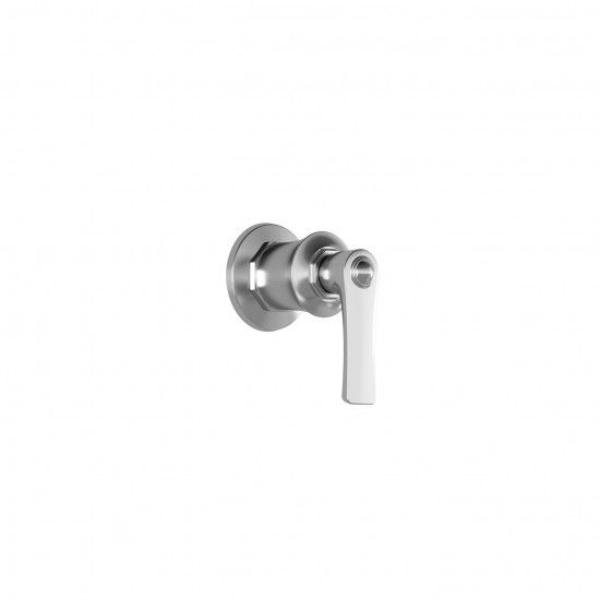 RUSTIK 3-Way 1/2 inches Diverter and Decorative Trim Chrome