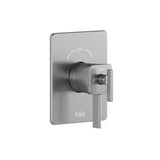 Square Decorative Trim for 2-Way Type T/P 1/2 inches Coaxial Valve with Diverter