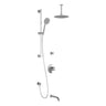 CIT  TD3 : AQUATONIK T/P Shower System with Vertical Ceiling Arm