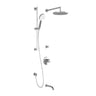 CIT  TD3 PLUS (Valves Not Included) : AQUATONIK T/P Shower System with Wallarm