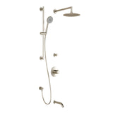 CIT  TD3 (Valves Not Included) : AQUATONIK T/P Shower System with Wallarm