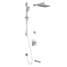 GRAFIK TD3 PREMIA (Valves Not Included) : AQUATONIK T/P Shower System with Wallarm