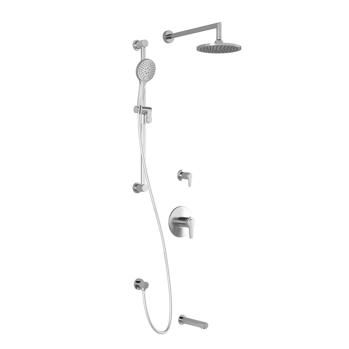 KONTOUR TD3 : AQUATONIK T/P Shower System with Wallarm