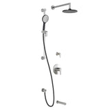 KONTOUR TD3 : AQUATONIK T/P Shower System with Wallarm