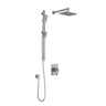 SquareOne TCD1 (Valve Not Included) : AQUATONIK T/P Coaxial Shower System with Wallarm