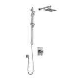 SquareOne TCD1 (Valve Not Included) : AQUATONIK T/P Coaxial Shower System with Wallarm