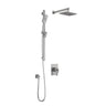 SquareOne TCD1 (Valve Not Included) : AQUATONIK T/P Coaxial Shower System with Wallarm