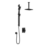 SquareOne TCD1 (Valve Not Included) : AQUATONIK T/P Coaxial Shower System with Vertical Ceiling Arm