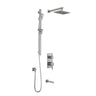 SquareOne TD3 : AQUATONIK T/P with Diverter Shower System with Wallarm