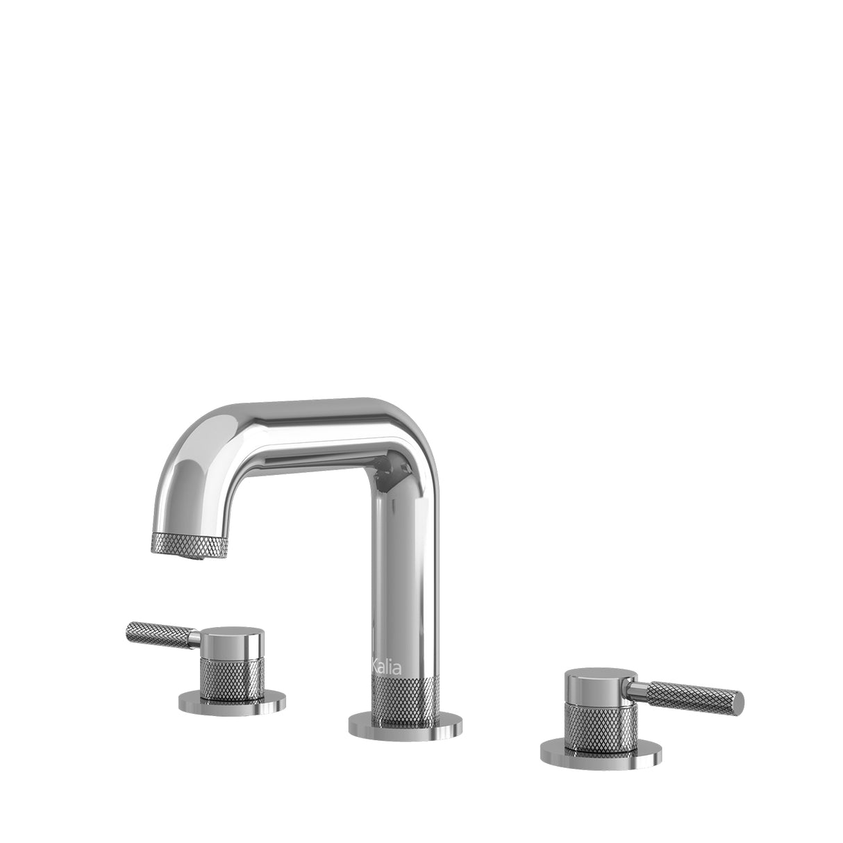 PRECISO Widespread Lavatory Faucet Without Drain Chrome