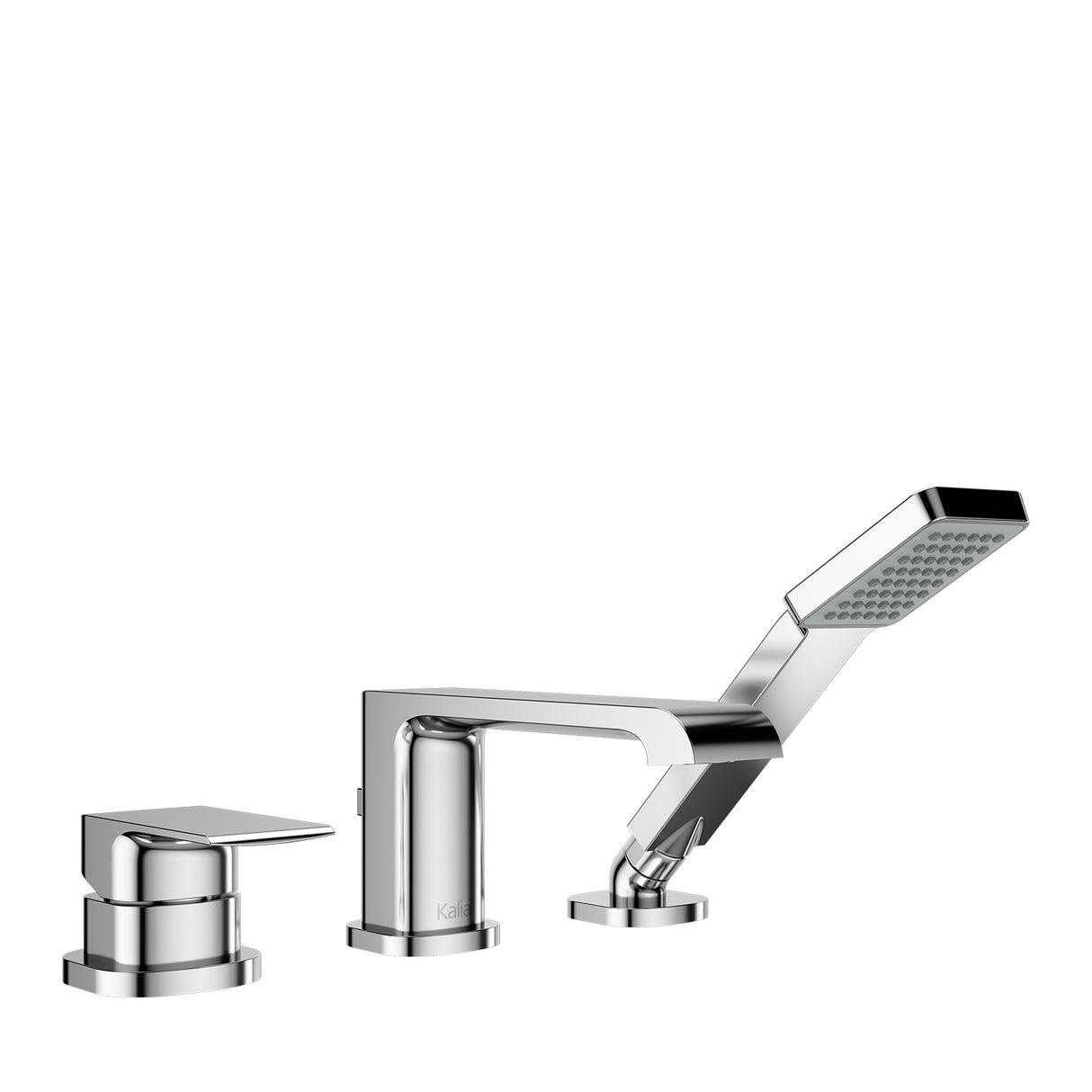 SOBRIO - 3-Piece Deckmount Tub Filler with Handshower - Cartridge Included without Rough-In -